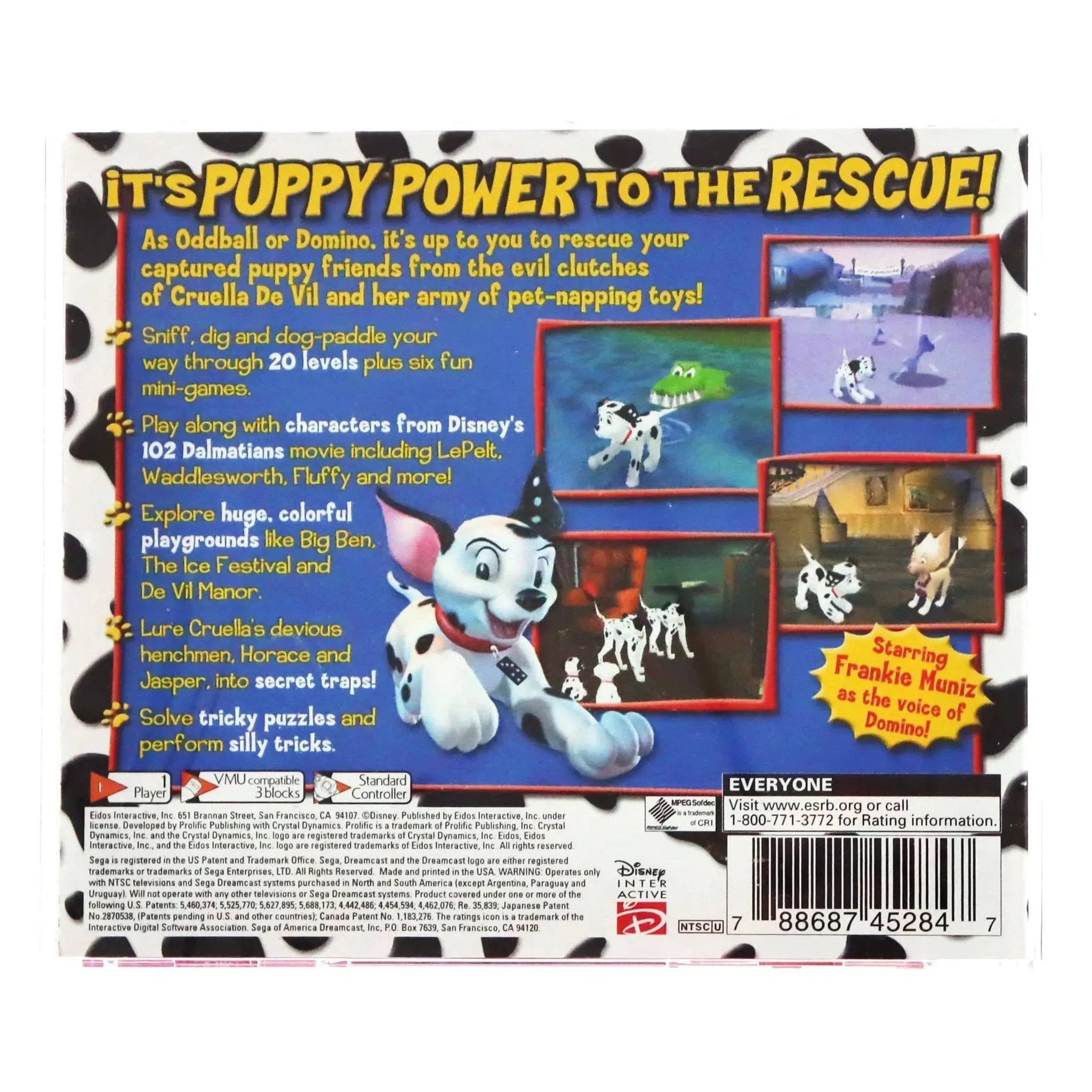 Disney's 102 Dalmatians: Puppies to the Rescue - Sega Dreamcast - Image 3