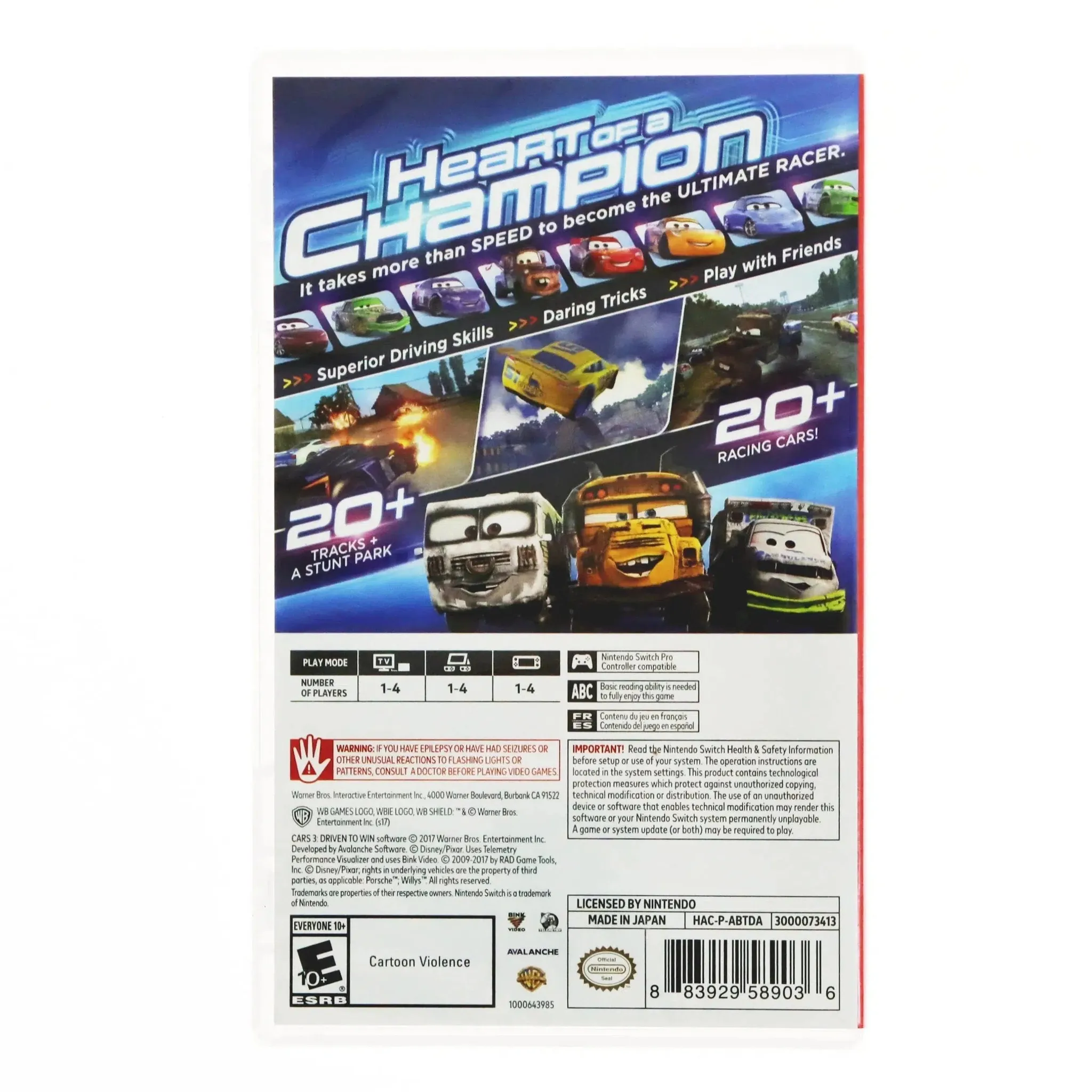 Disney's Cars 3: Driven to Win - Nintendo Switch - Image 3