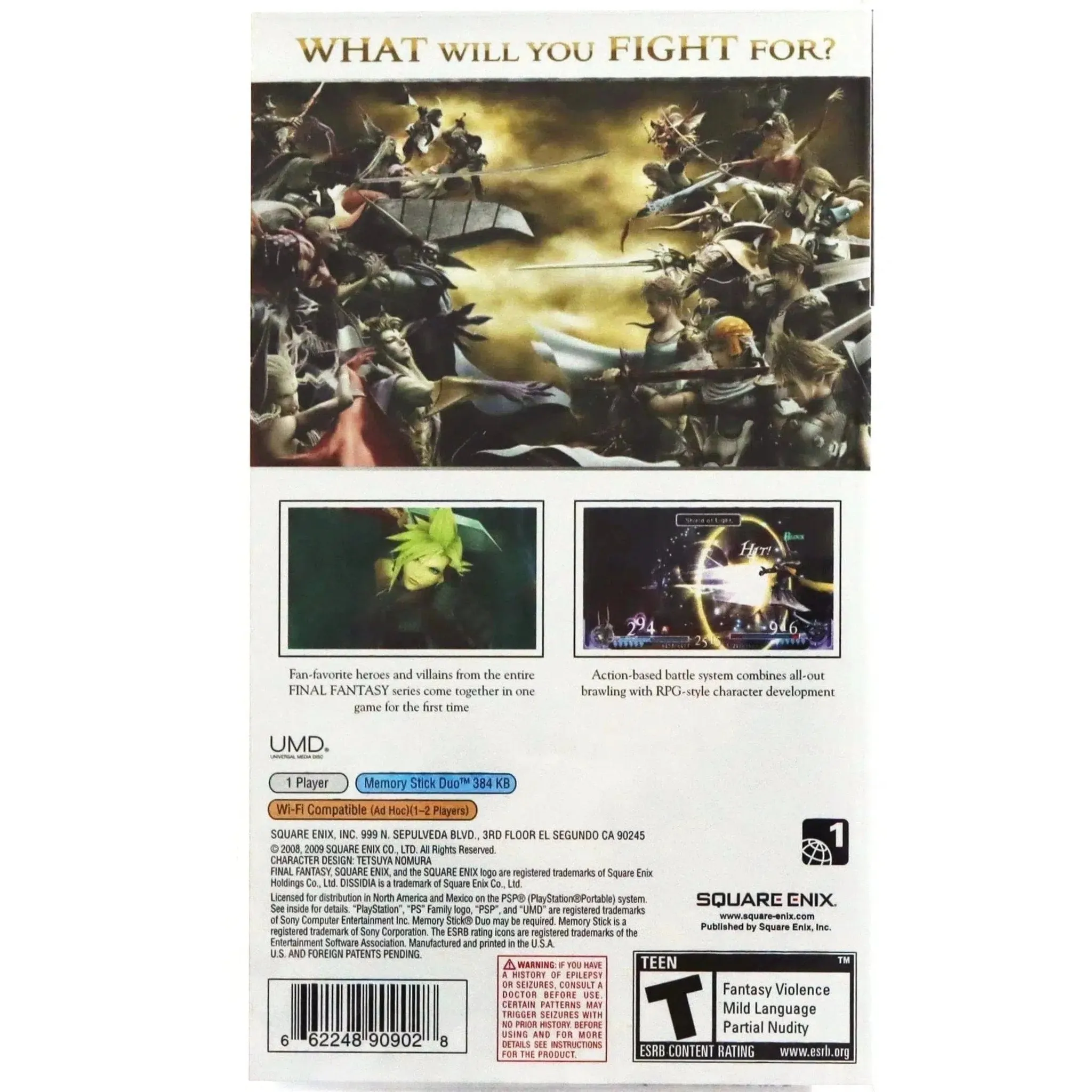 Dissidia Final Fantasy - Sony PSP - Image 3