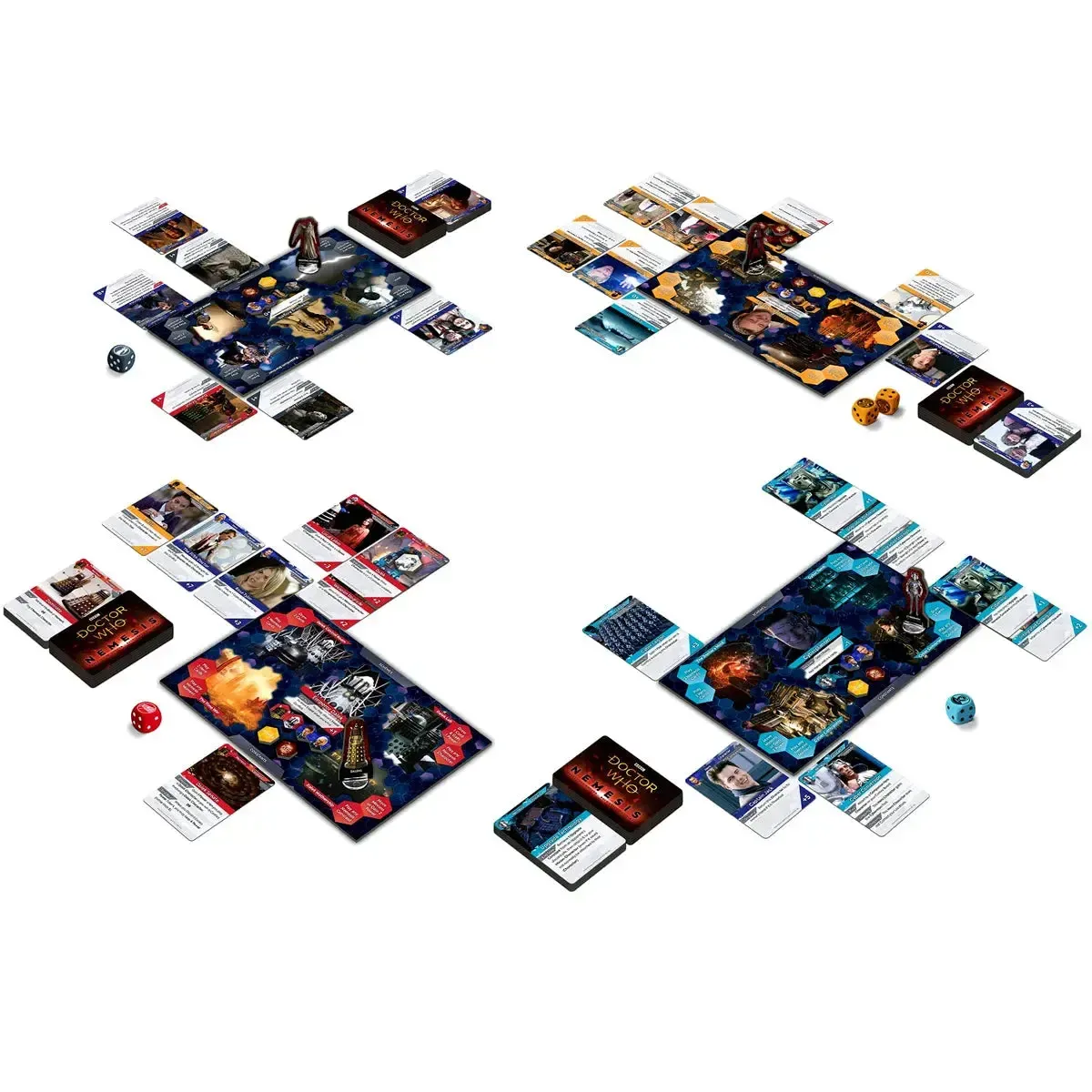 Doctor Who: Nemesis - Area Control Sci-Fi Board Game for Family, and Adults (2-4 Players, Ages 14+) - Gale Force Nine - Image 4