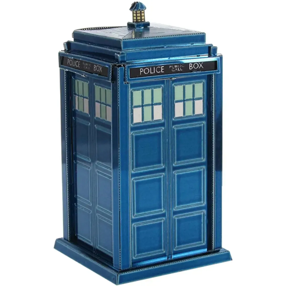Doctor Who - Tardis Figure Model Kit (Steel, Moderate Difficulty) - Fascinations - Metal Earth Series - Image 4