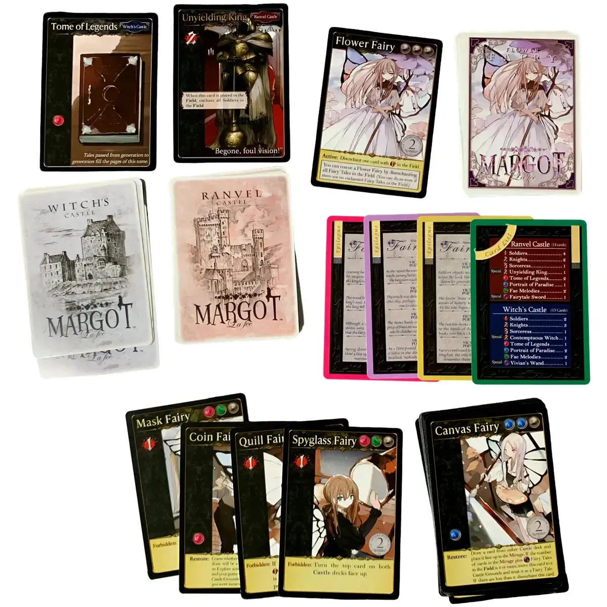 Domina Games: Margot La fée - Strategy Fantasy Card Game for Family and Adults (1-4 Players, Age 8+) - Japanime Games - Image 4