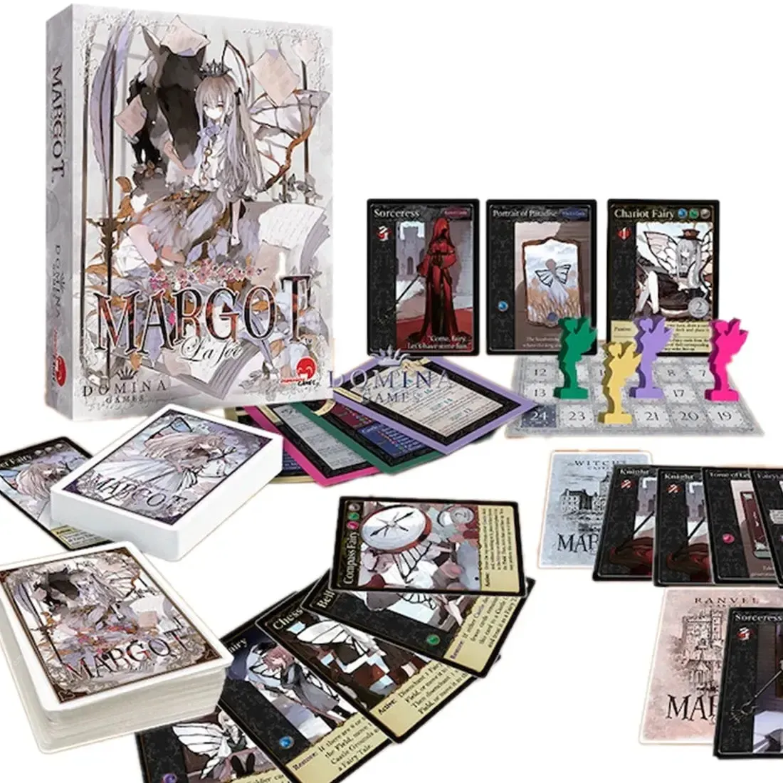 Domina Games Series 2 Collection: Limited Edition Anthology Box Set [Latria, Night Clan, Margot La fée] - Role-Playing Anime Card Games For Family and Adults (1-5 Players, Ages 8+) - Japanime Games - Image 4