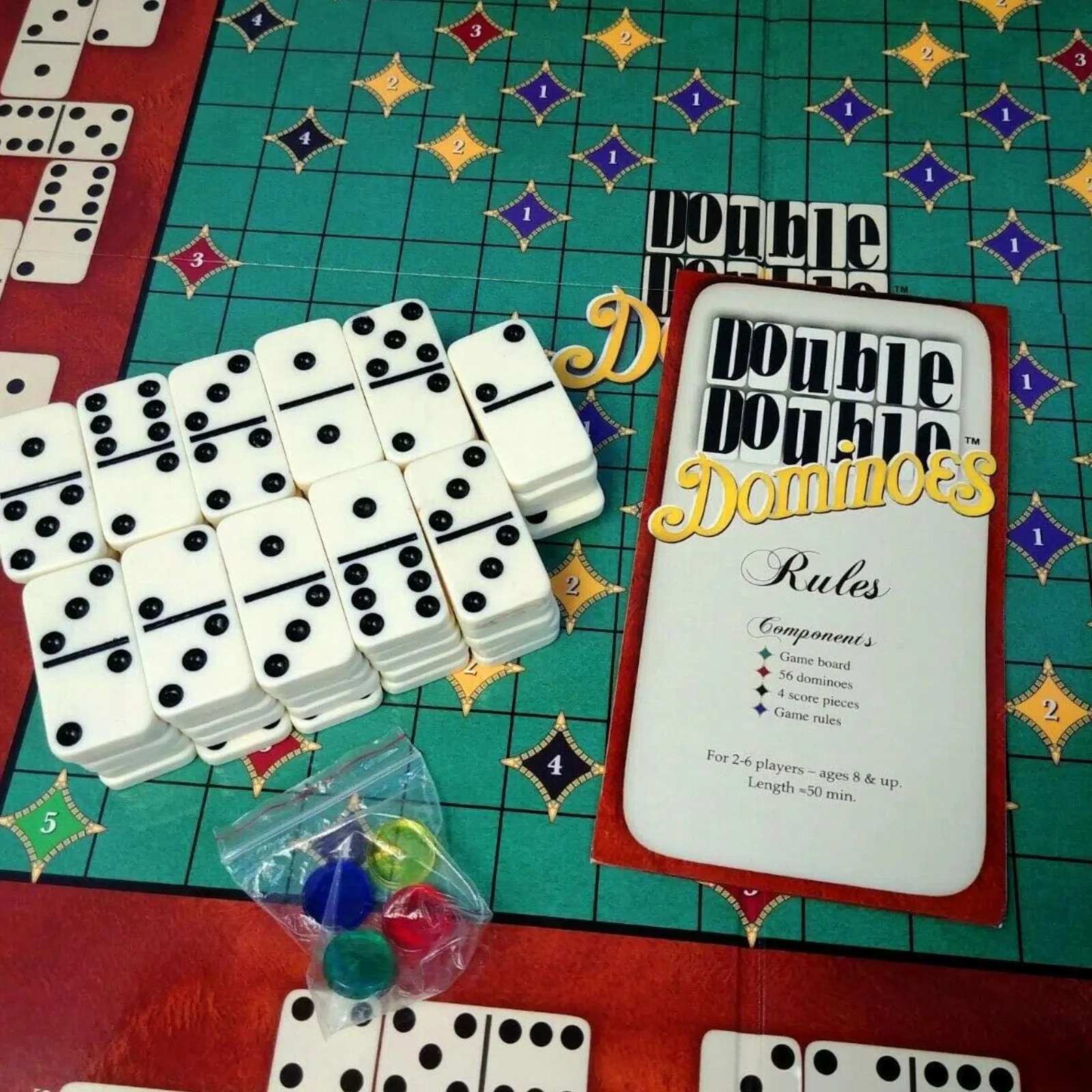 Double Double Dominos - Board Game - Calliope Games - Image 3
