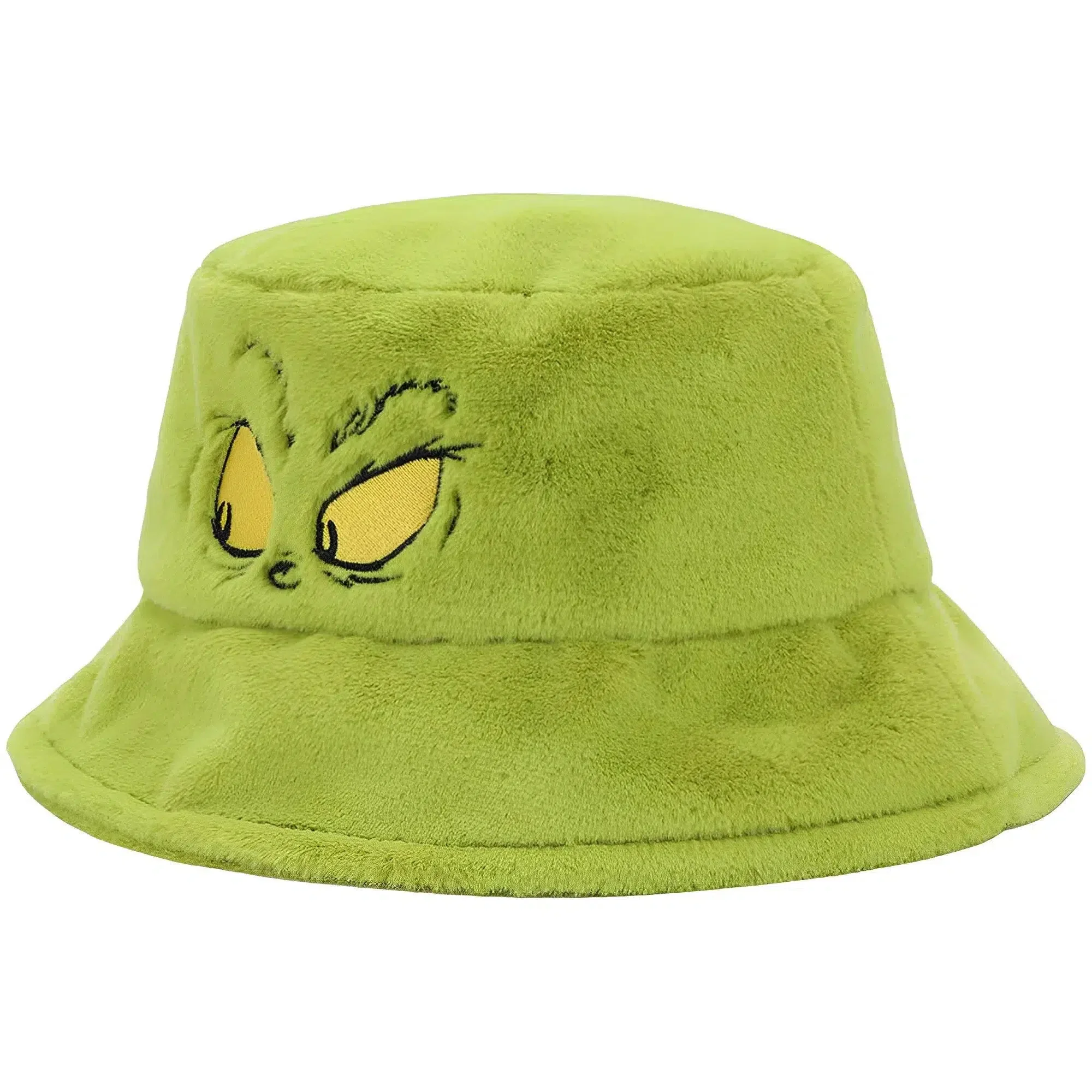 Dr. Seuss: The Grinch - Fuzzy Faux Fur Bucket Hat - Bioworld - Image 3