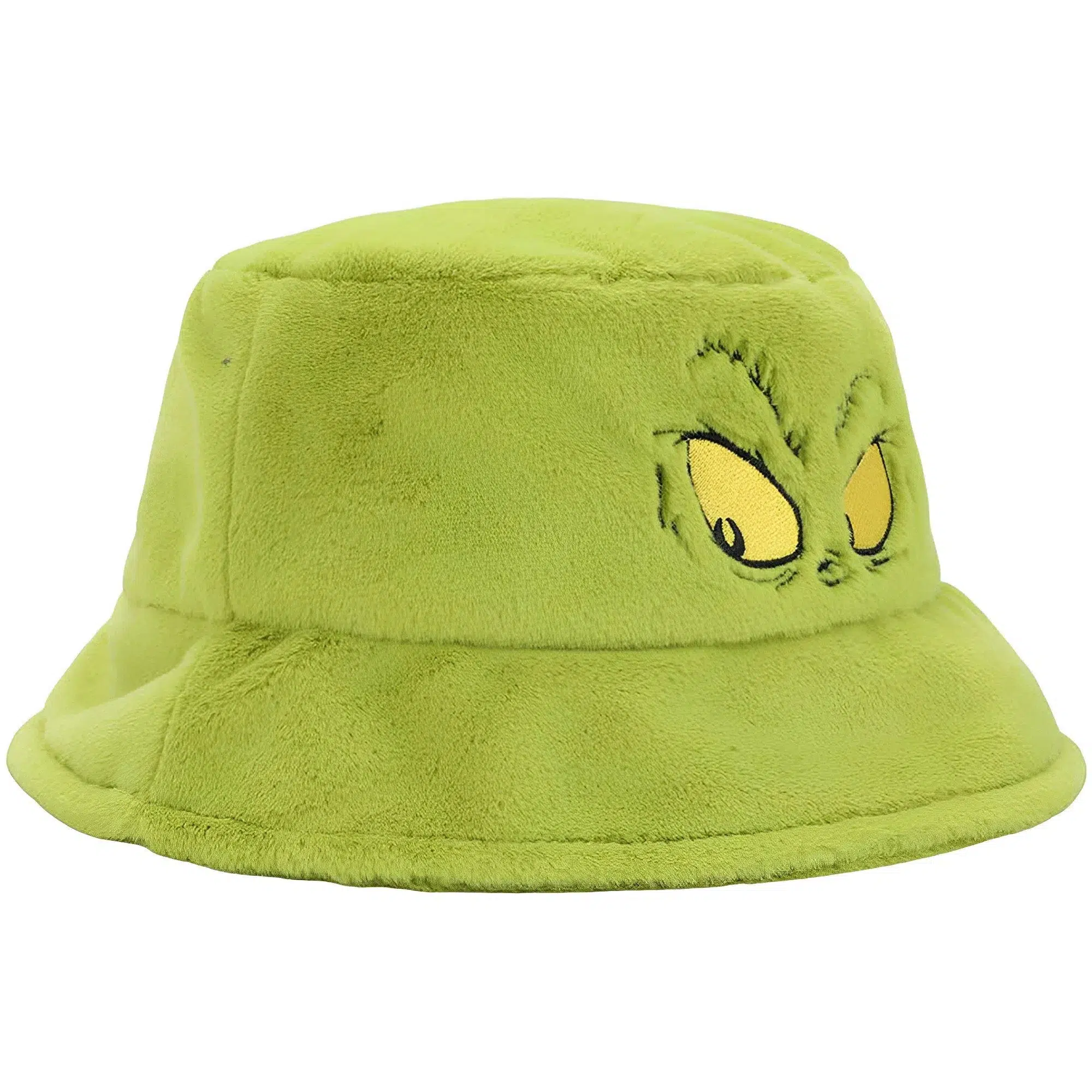 Dr. Seuss: The Grinch - Fuzzy Faux Fur Bucket Hat - Bioworld - Image 4