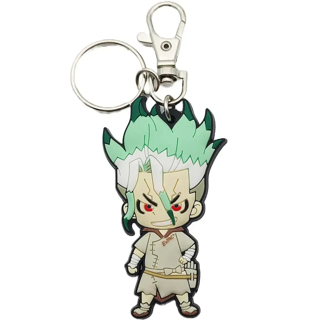 Dr. Stone - Chibi Senku Ishigami Keychain (2.5", PVC) - Great Eastern Entertainment