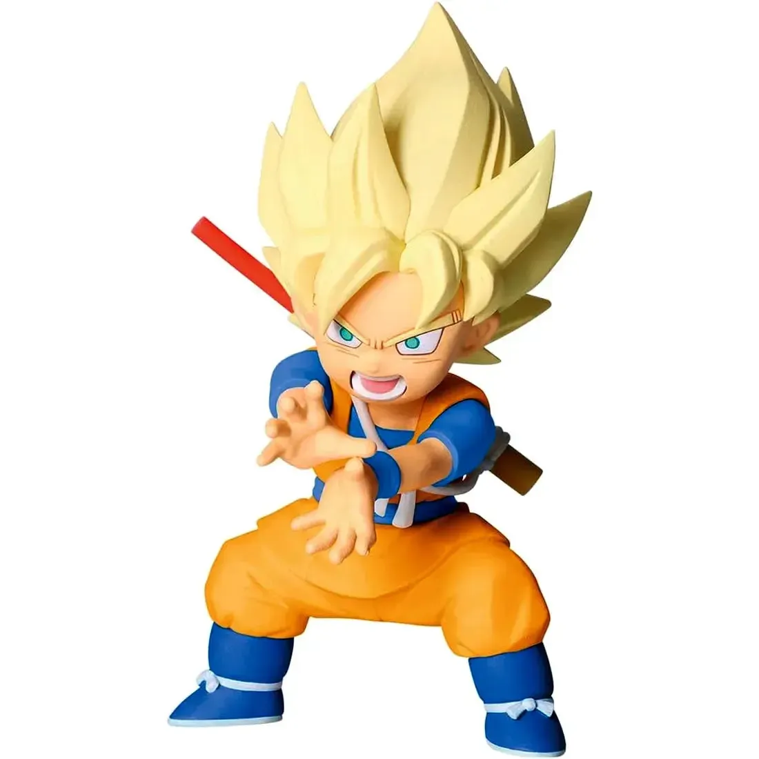 Dragon Ball DAIMA - Mini Super Saiyan Son Goku with Panel Figure (5.1") - Bandai Spirits [Banpresto]