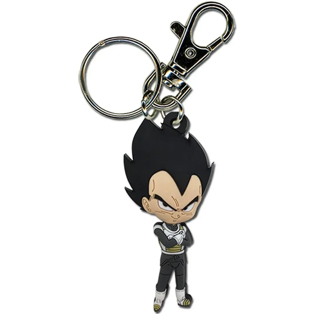 Dragon Ball Super - Chibi Vegeta with Whis Symbol Keychain (2.25", PVC) - Great Eastern Entertainment