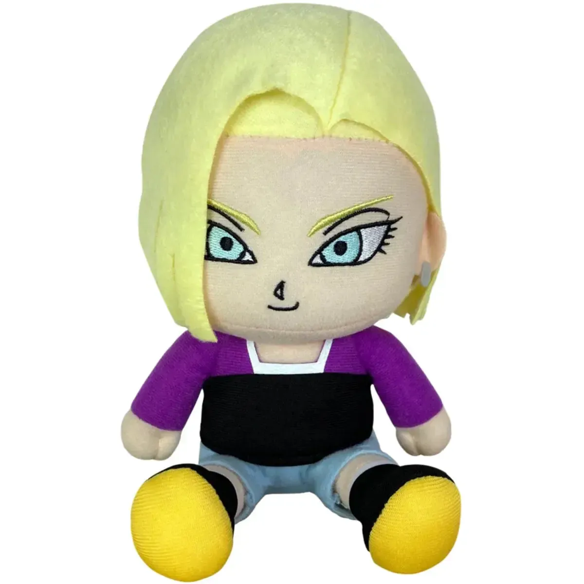 Dragon Ball Super - Sitting Androld 18 Plush (7") - Great Eastern Entertainment