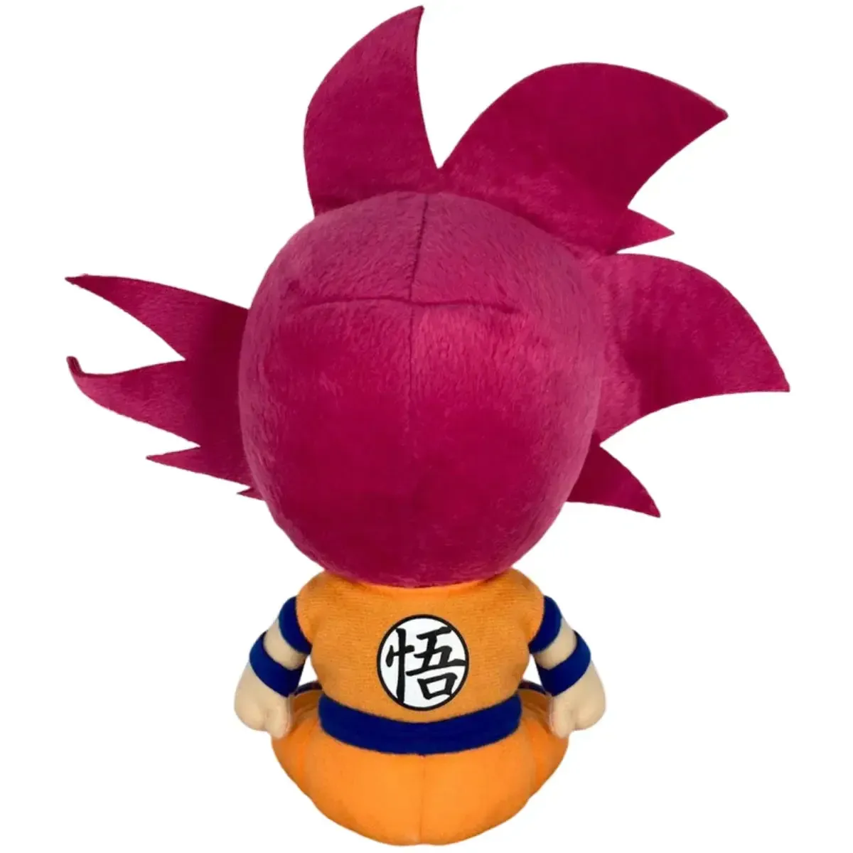 Dragon Ball Super - Sitting Super Saiyan God Goku Plush (7") - Great Eastern Entertainment - Image 2