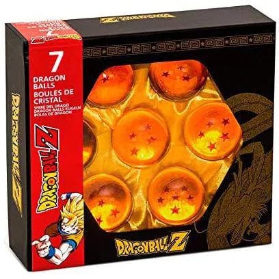 Dragon Ball Z - 7 Dragon Balls Set - ABYstyle - Officially Licensed Glossy Acrylic Resin 2" Balls