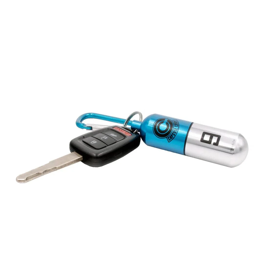 Dragon Ball Z - Blue Capsule Corp. Replica Keychain - ABYstyle - Image 4