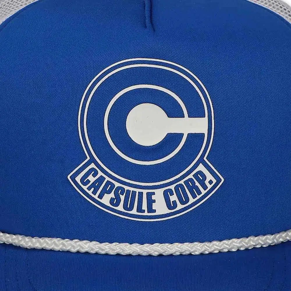 Dragon Ball Z - Capsule Corp. Trucker Hat (Blue / White) - Bioworld - Image 5