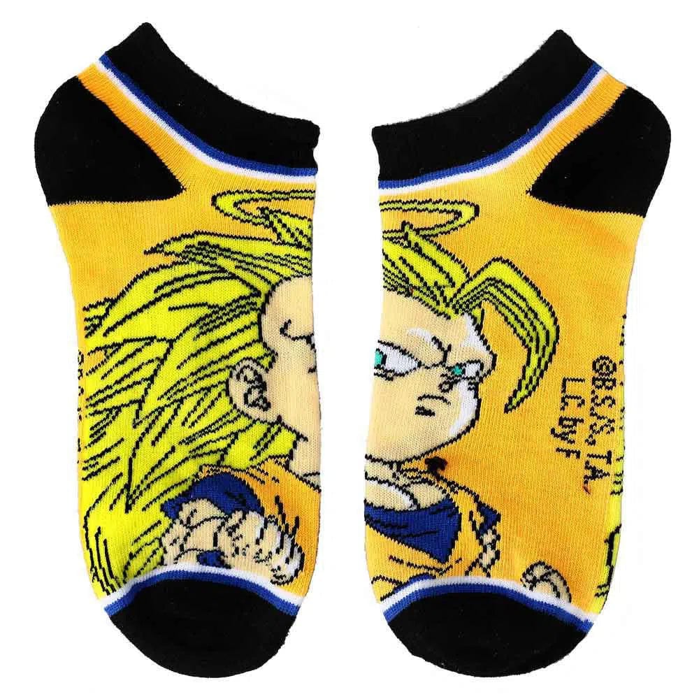 Dragon Ball Z - Chibi Characters Ankle Socks (5 Pairs) - Bioworld - Image 3