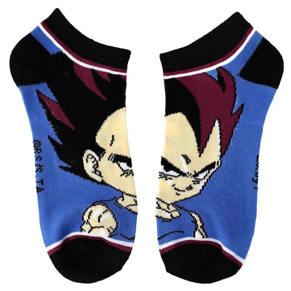 Dragon Ball Z - Chibi Characters Ankle Socks (5 Pairs) - Bioworld - Image 5