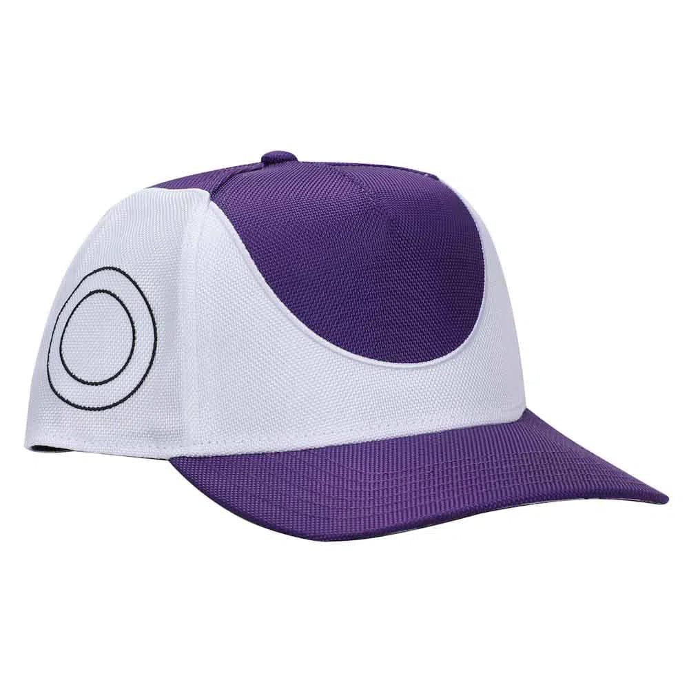 Dragon Ball Z - Frieza Snapback Hat (White / Purple, Ballistic Nylon, Pre-Curved Bill) - Bioworld - Image 3