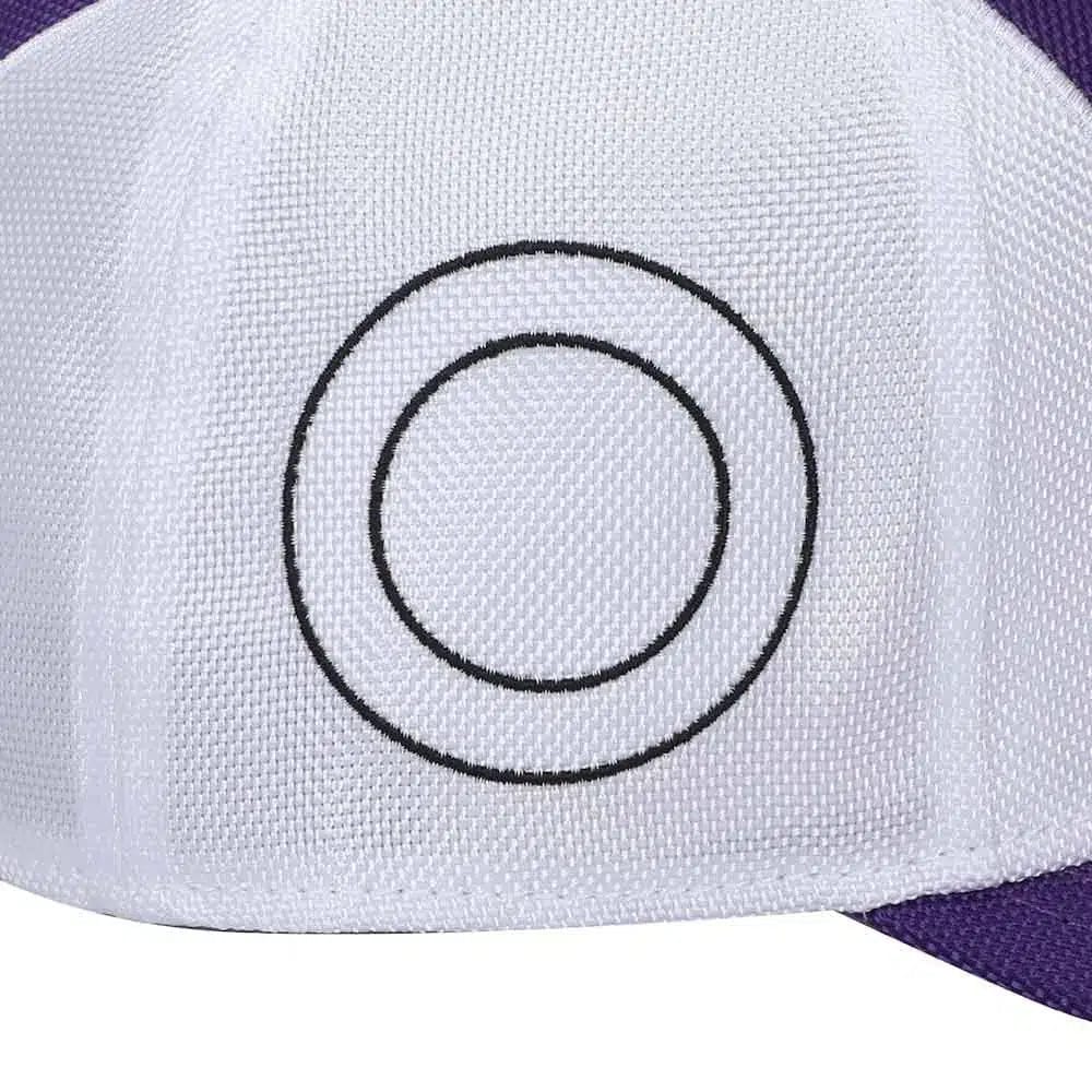 Dragon Ball Z - Frieza Snapback Hat (White / Purple, Ballistic Nylon, Pre-Curved Bill) - Bioworld - Image 6