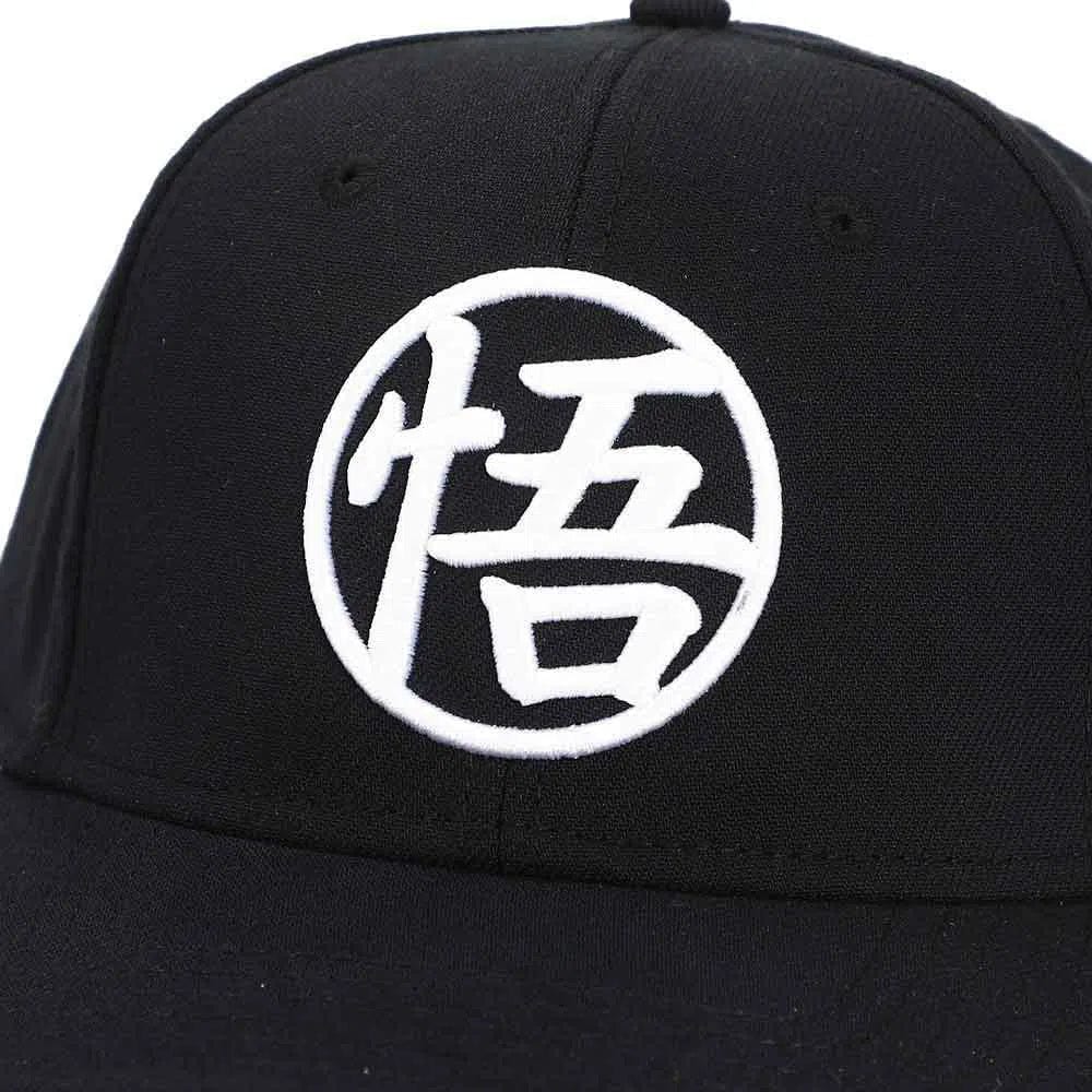 Dragon Ball Z - Goku Snapback Hat (Black, Pre-Curved Bill) - Bioworld - Image 6