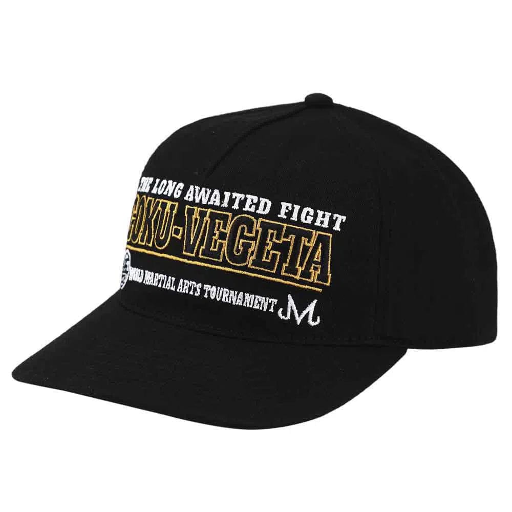 Dragon Ball Z - Goku-Vegeta "The Long Awaited Fight" Snapback Hat (Black, Pre-Curved Bill) - Bioworld - Image 4