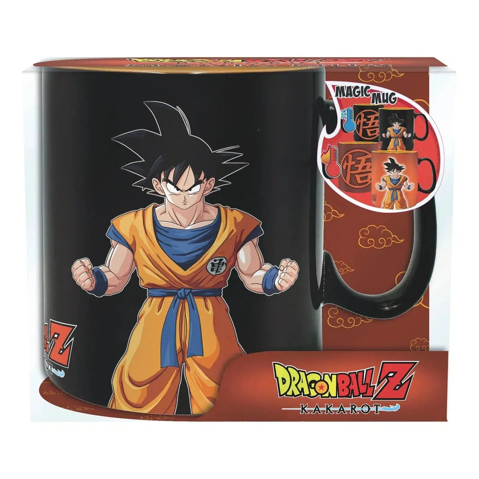 Dragon Ball Z Kakarot - Goku Heat-Change Ceramic Mug (16 oz.) - ABYstyle