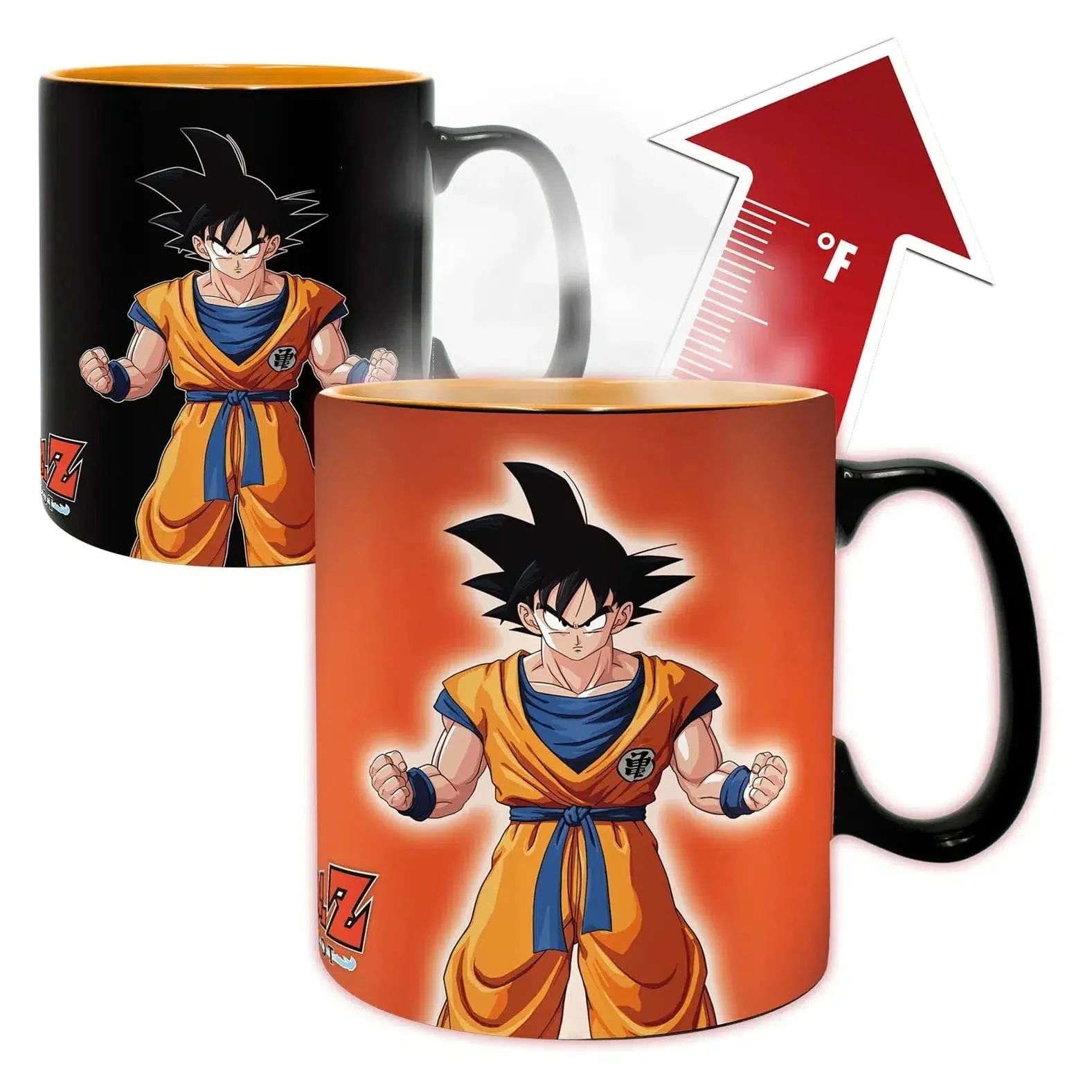 Dragon Ball Z Kakarot - Goku Heat-Change Ceramic Mug (16 oz.) - ABYstyle - Image 2
