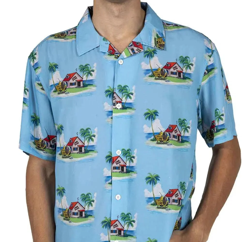 Dragon Ball Z - Kame House Button Up Shirt - Bioworld - Image 4