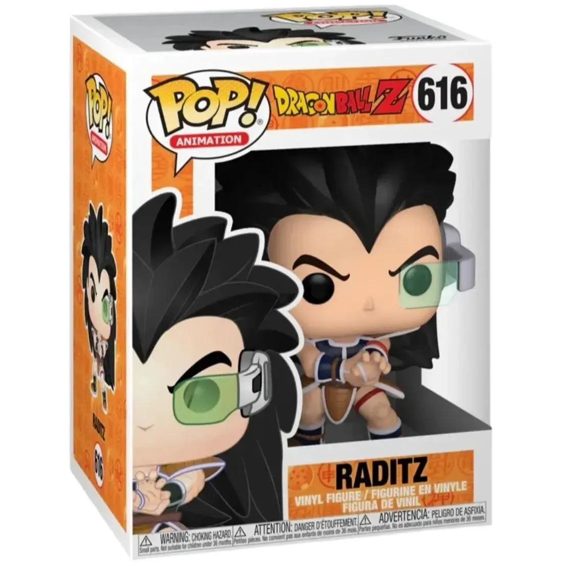 Dragon Ball Z - Raditz Figure (3.75") - Funko - Pop! Animation Series (616)