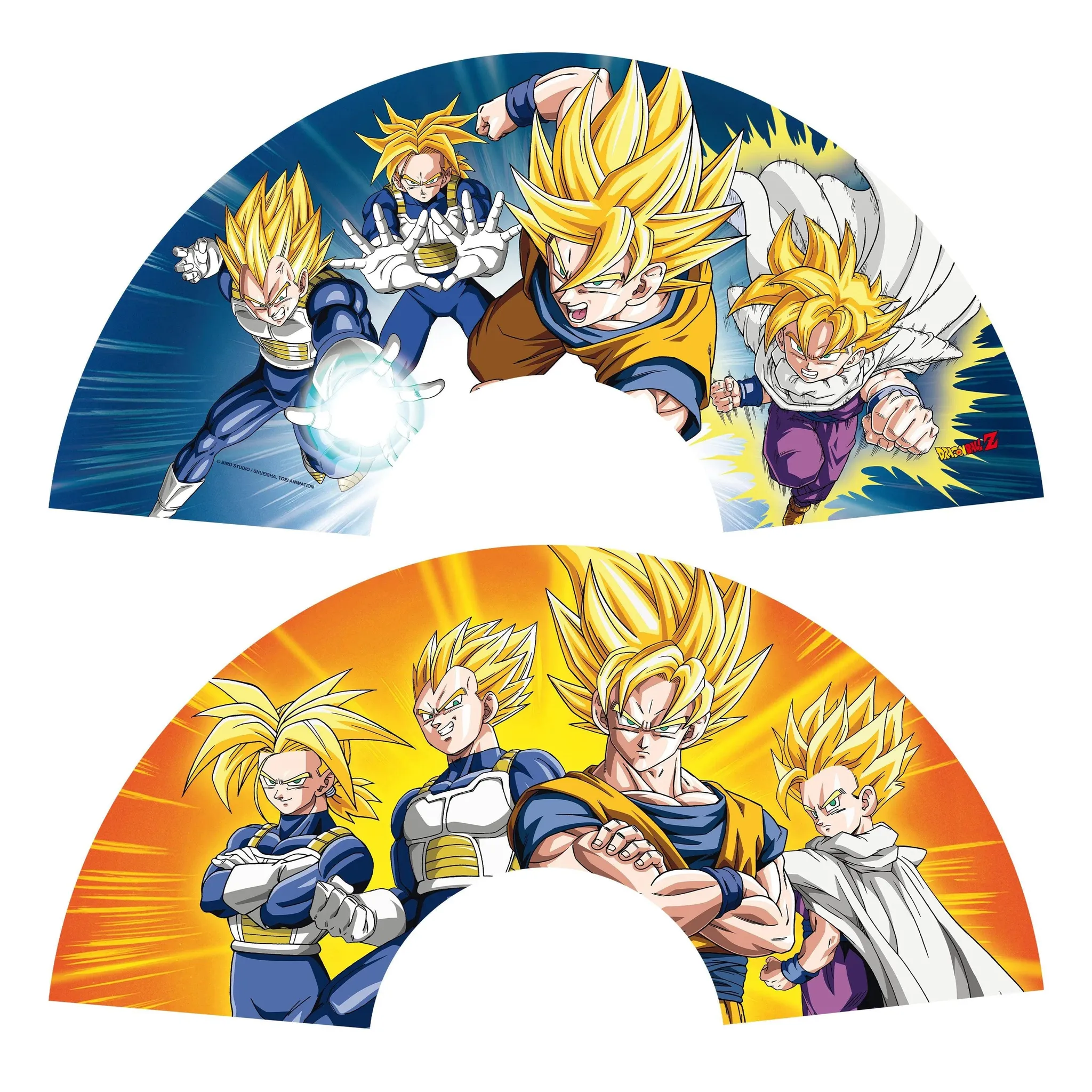Dragon Ball Z - Saiyans Hand Fan - ABYstyle - Image 3