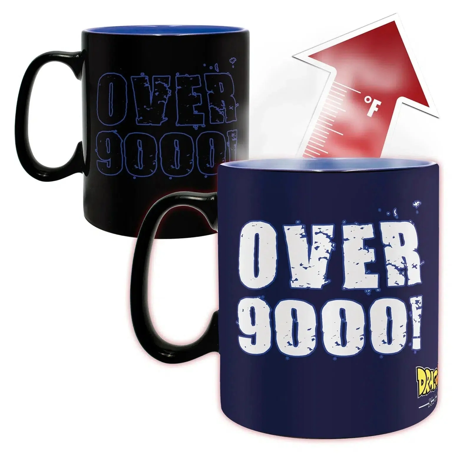 Dragon Ball Z - Vegeta "Over 9000" Heat-Change Ceramic Mug (16 oz.) - ABYstyle - Image 3