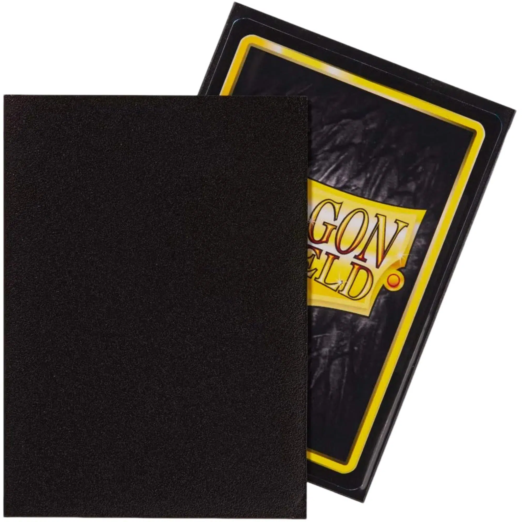 Dragon Shield - Black Protective Card Sleeves (Matte, 100 Count, Standard Size) - Image 2