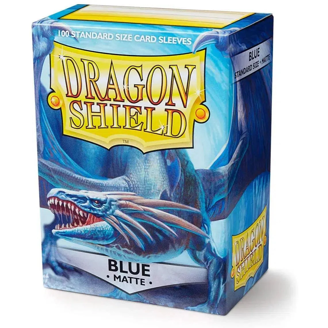 Dragon Shield - Blue Protective Card Sleeves (Matte, 100 Count, Standard Size) - Image 6