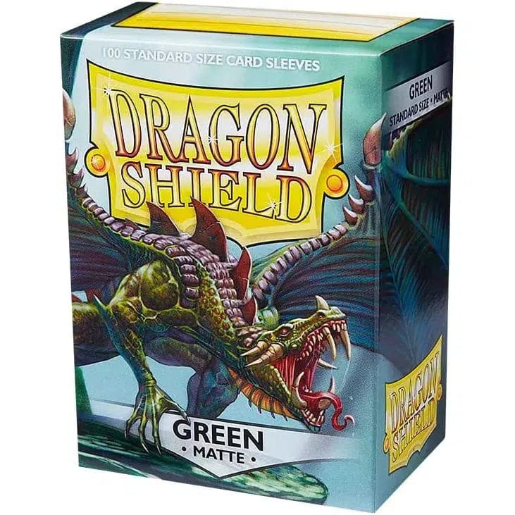 Dragon Shield - Green Protective Card Sleeves (Matte, 100 Count, Standard Size) - Image 6