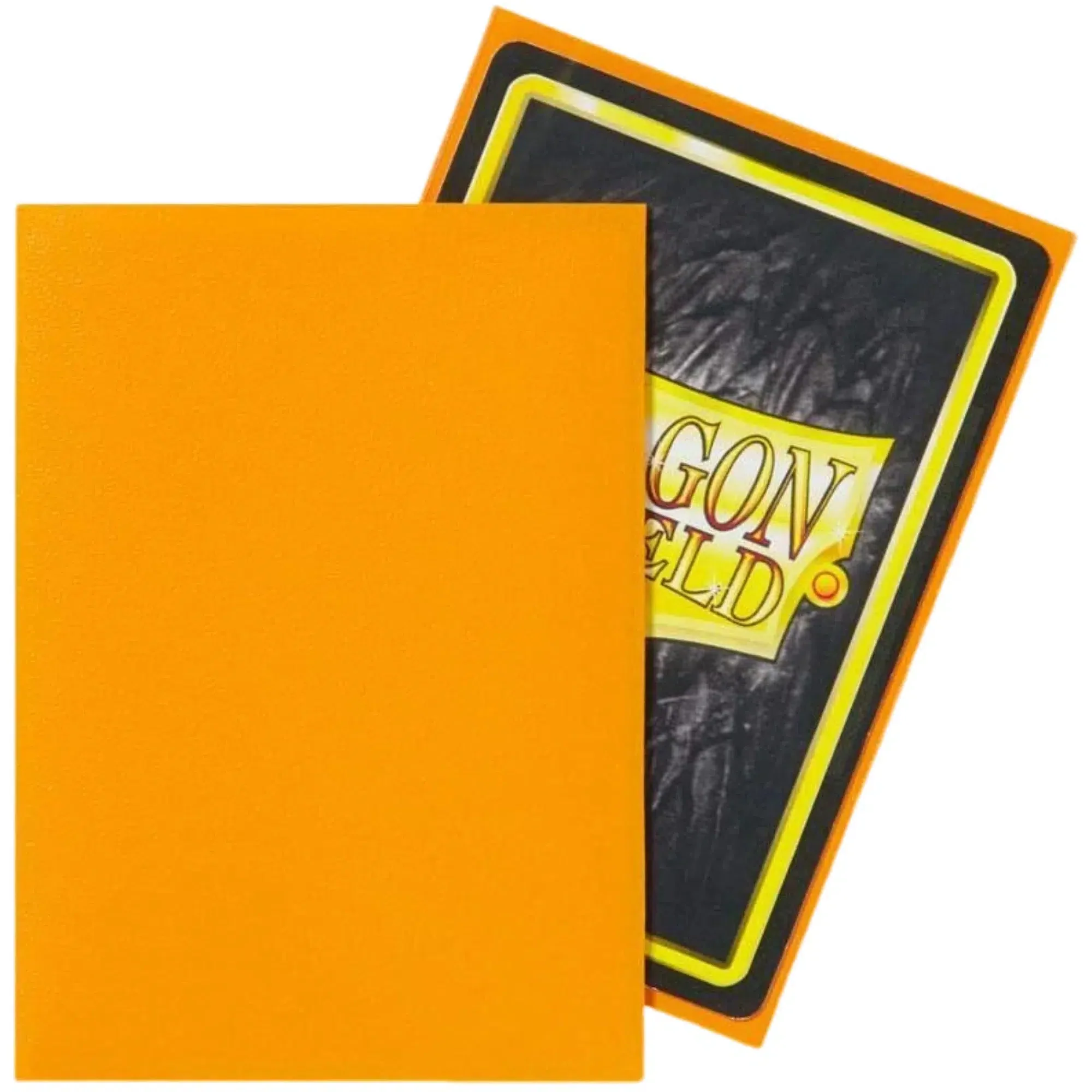 Dragon Shield - Orange Protective Card Sleeves (Matte, 100 Count, Standard Size) - Image 2