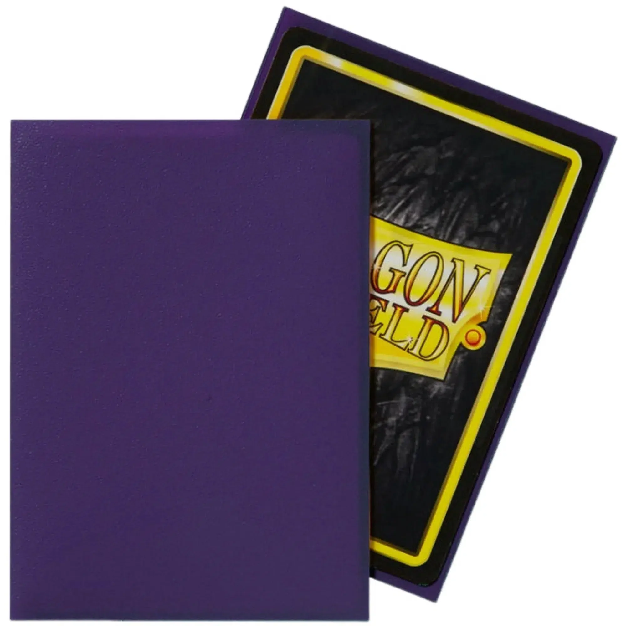 Dragon Shield - Purple Protective Card Sleeves (Matte, 100 Count, Standard Size) - Image 2