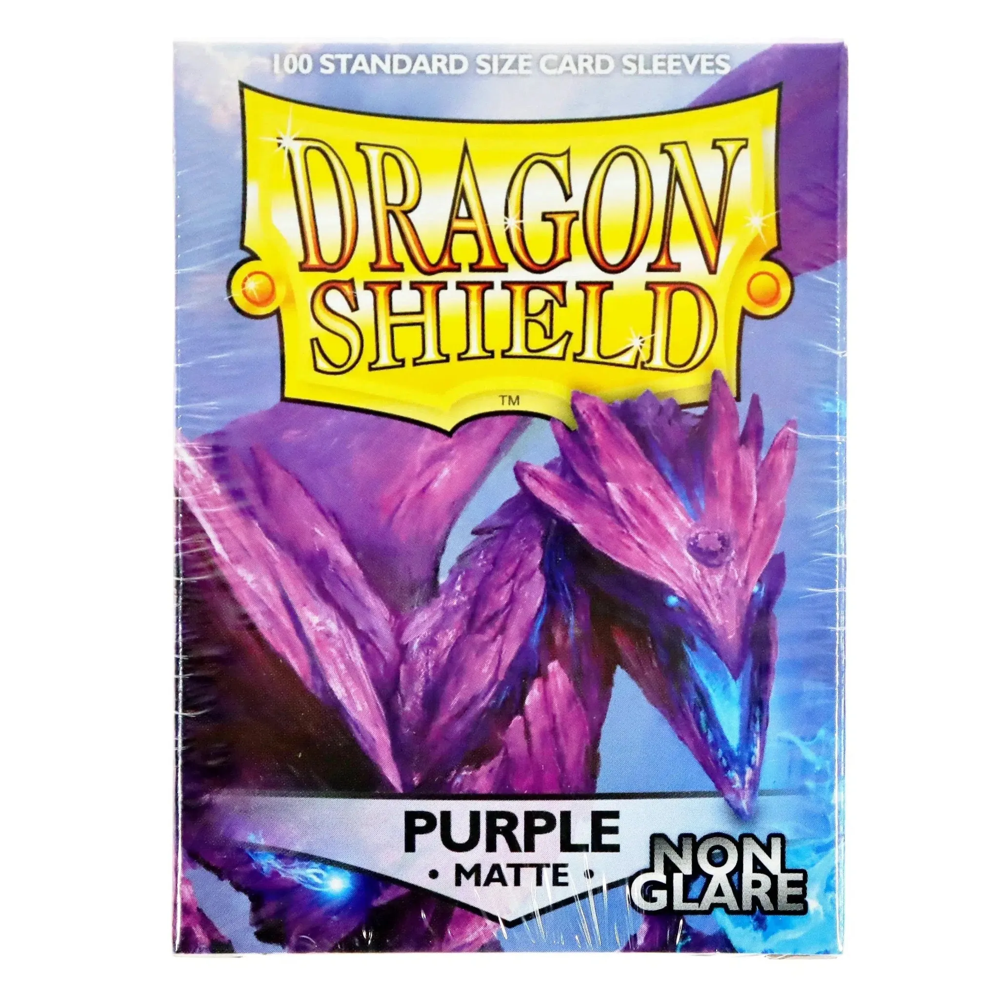 Dragon Shield - Purple Protective Card Sleeves (Matte, Non-Glare, 100 Count, Standard Size) - Image 3