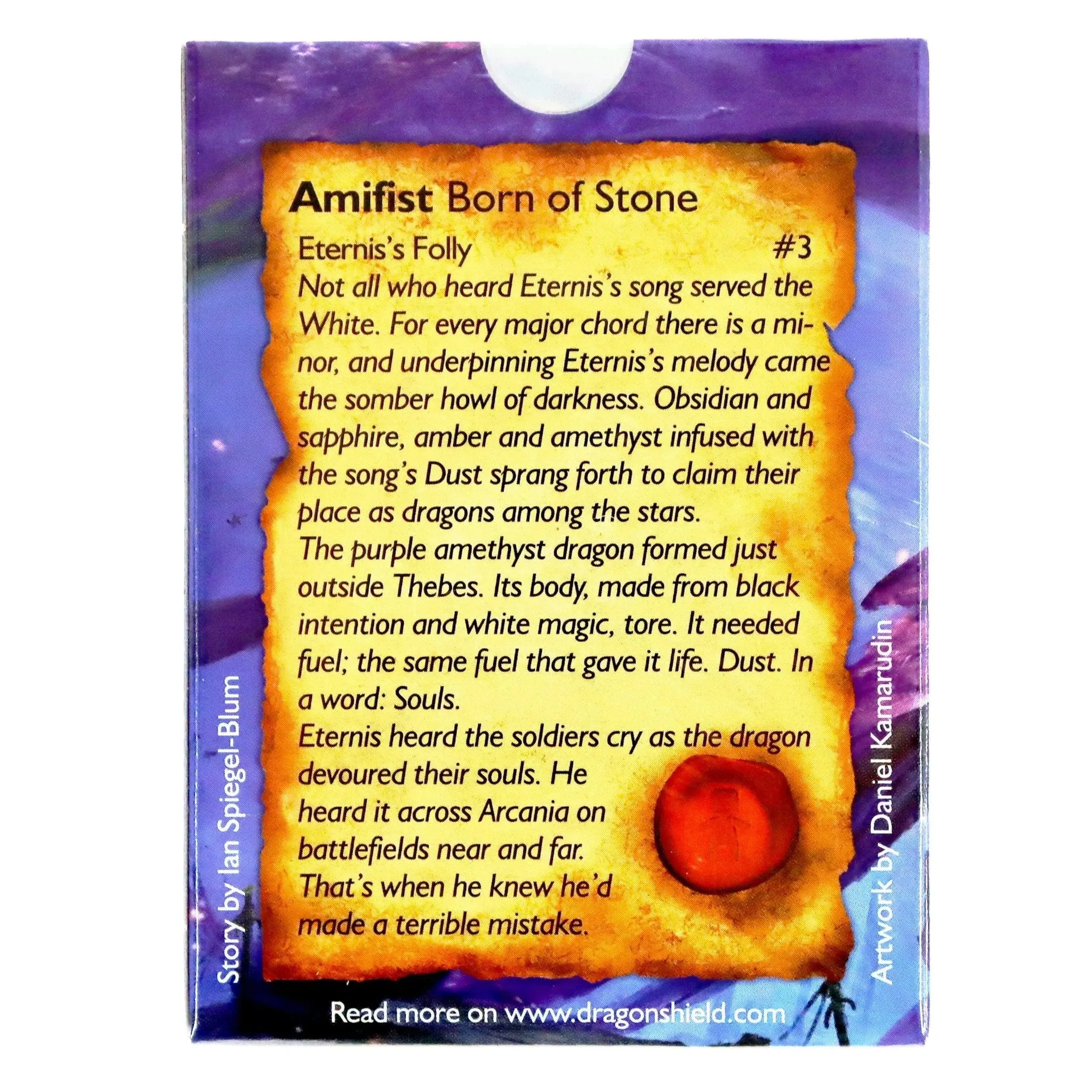 Dragon Shield - Purple Protective Card Sleeves (Matte, Non-Glare, 100 Count, Standard Size) - Image 4