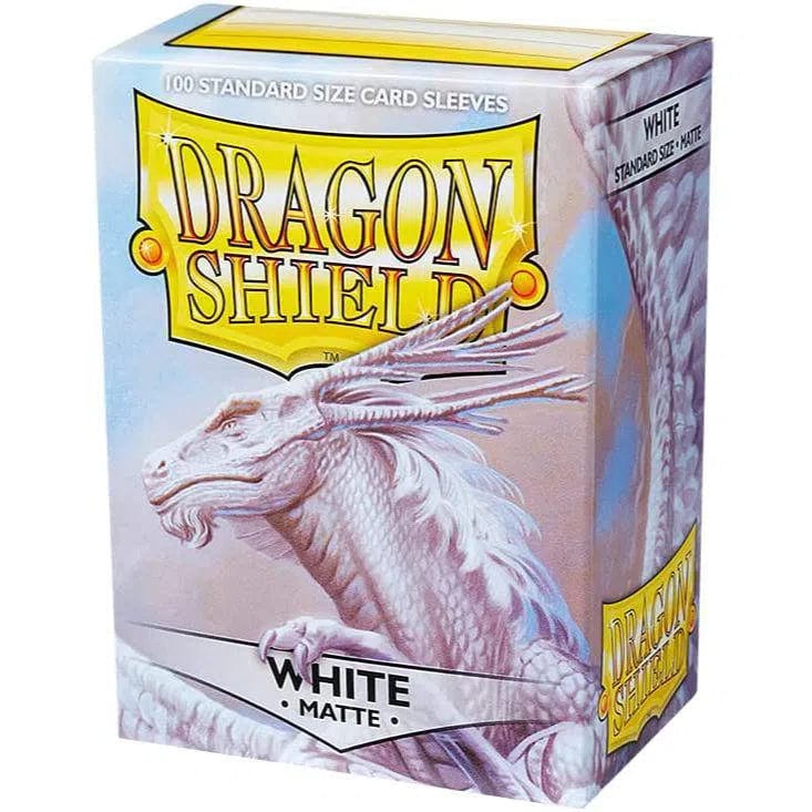 Dragon Shield - White Protective Card Sleeves (Matte, 100 Count, Standard Size) - Image 6