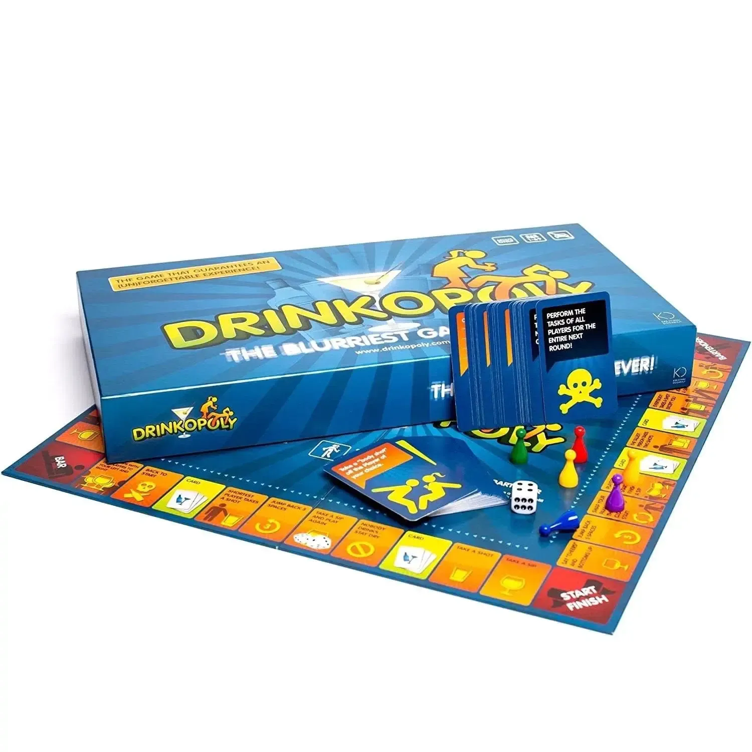 Drinkopoly Party Game - Board Game - Image 2