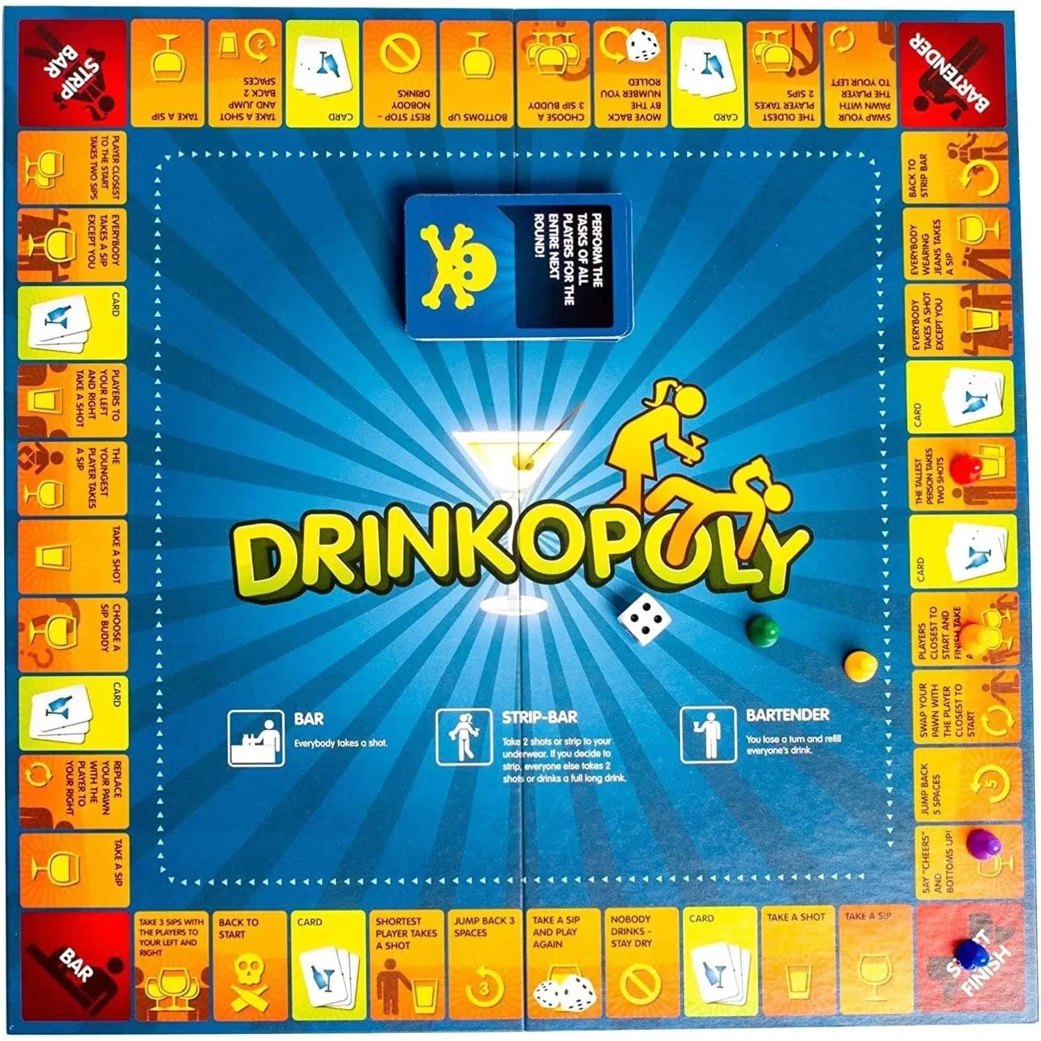Drinkopoly Party Game - Board Game - Image 3