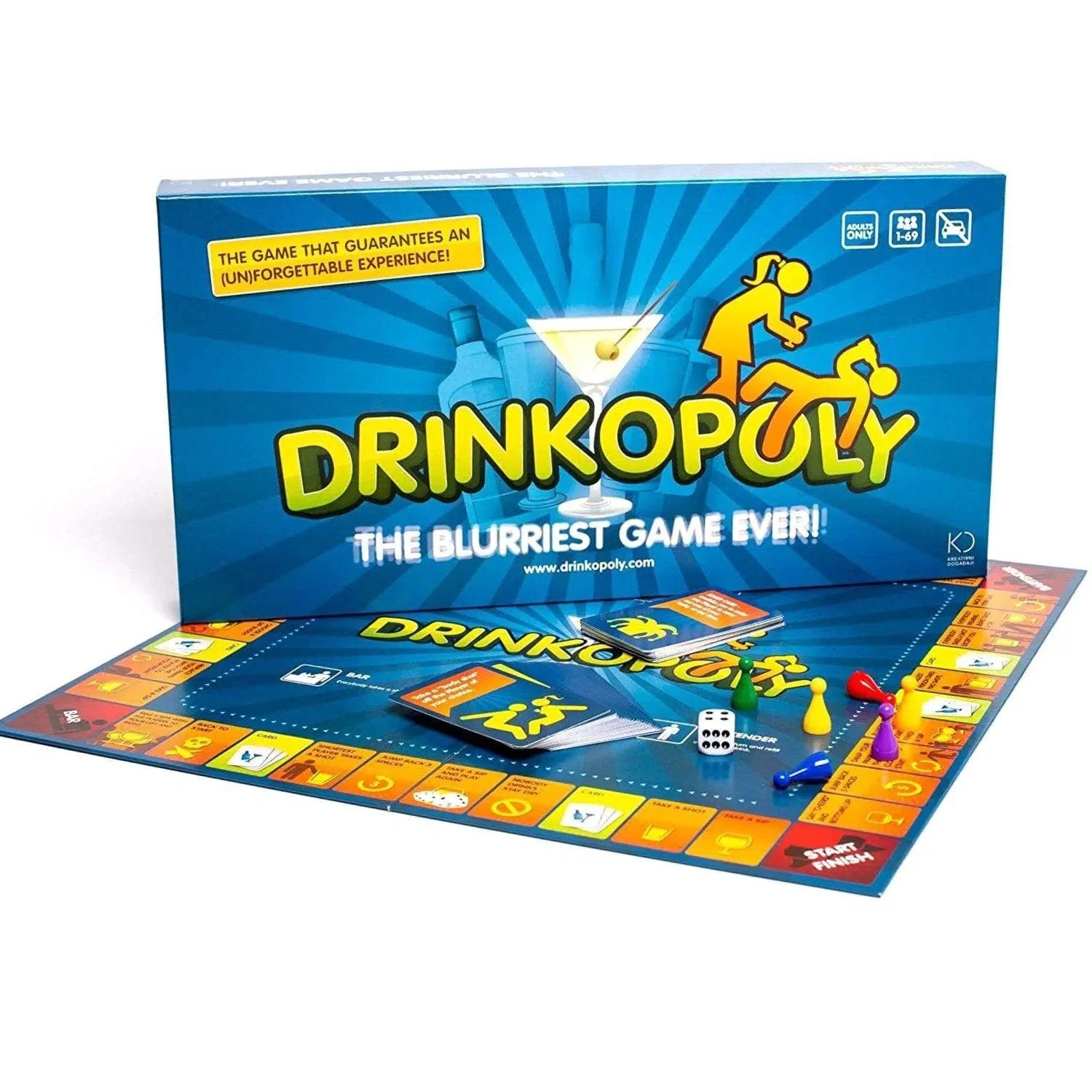 Drinkopoly Party Game - Board Game - Image 4