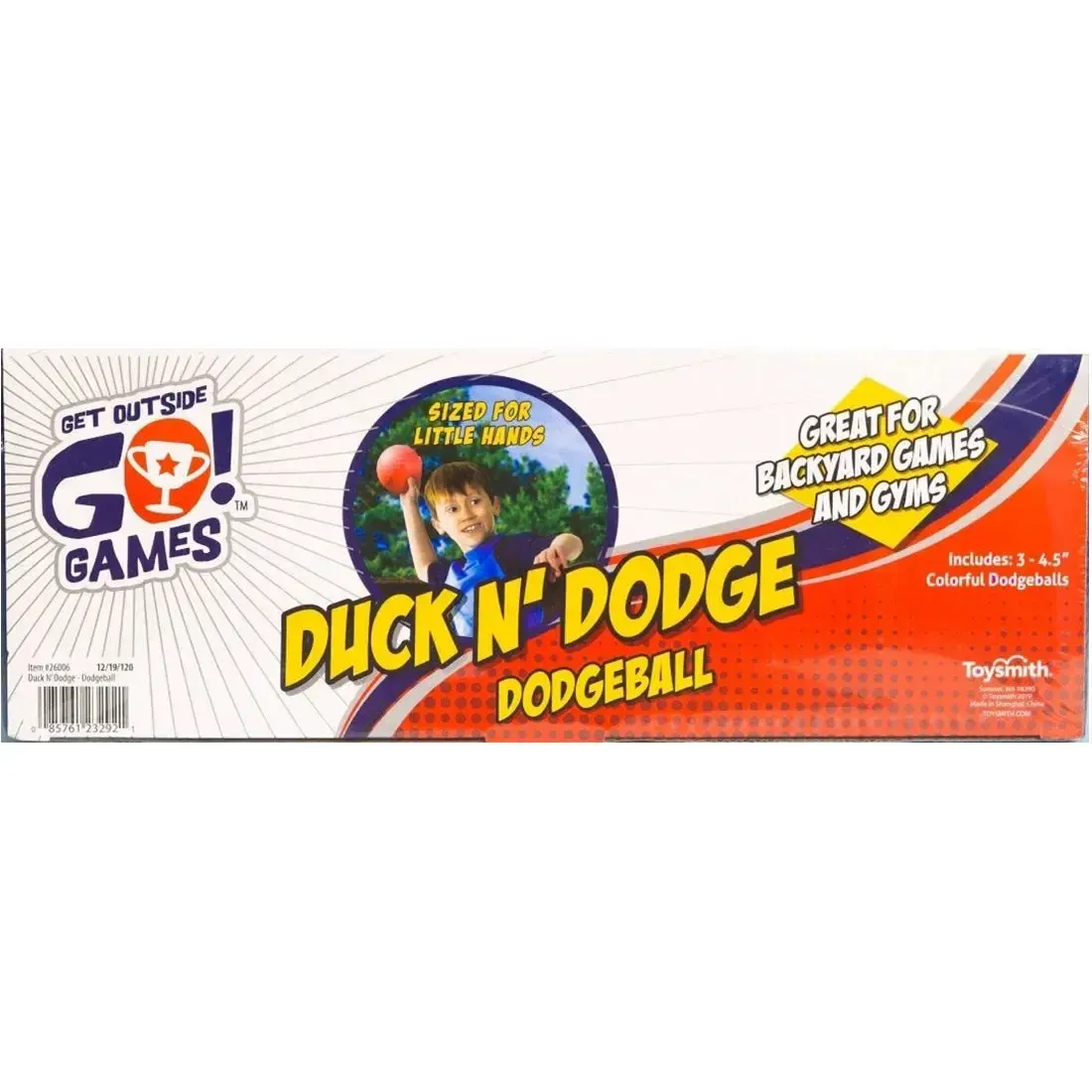 Duck N' Dodge Mini Dodgeball - Dexterity Sports Outdoor Game for Family, Adults, and Children (2+ Players, Ages 3+) - Toysmith - Image 3