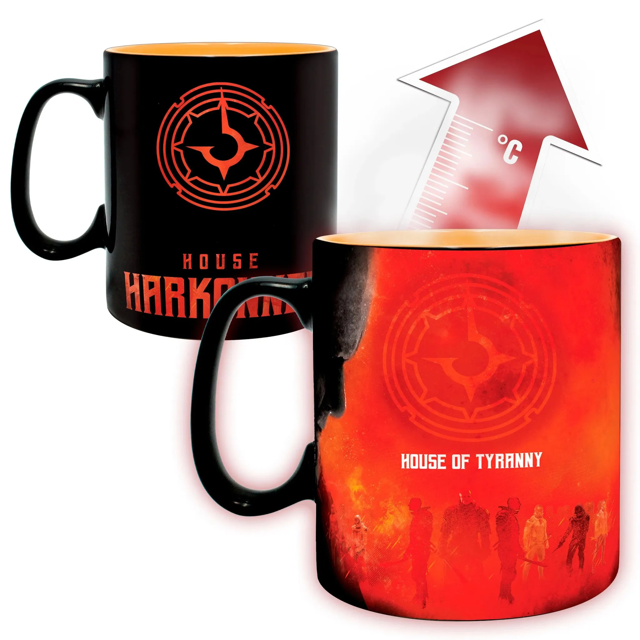 Dune - House Atreides vs Harkonnen Magic Heat-Change Mug (Ceramic, 16 oz.) - ABYstyle - Image 5