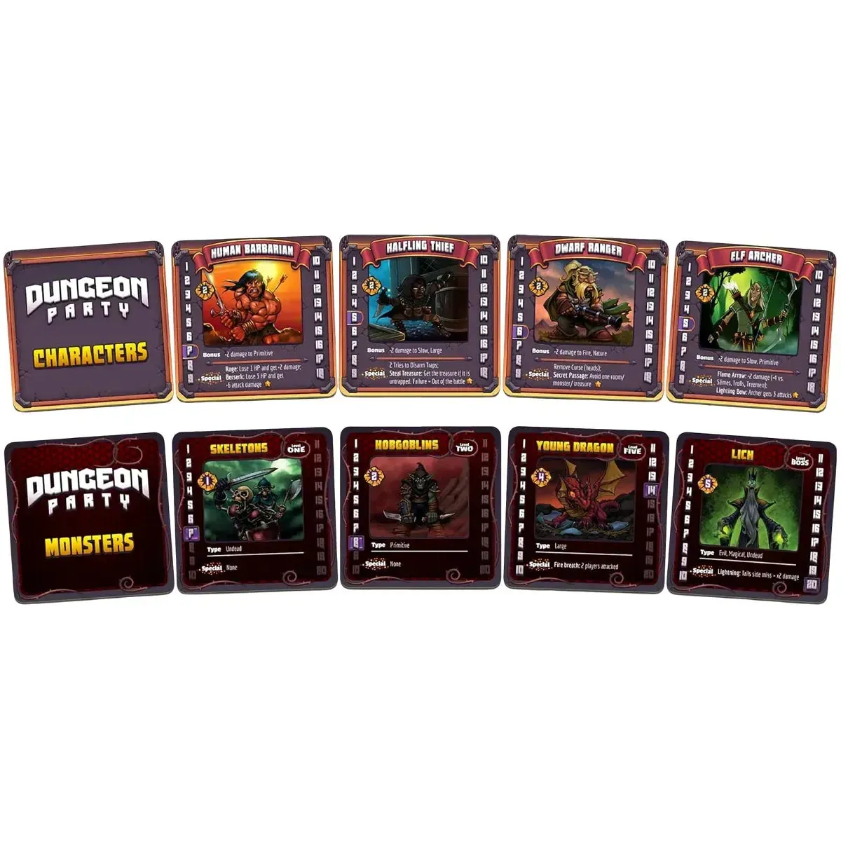 Dungeon Party: Premium Edition - Dexterity Dungeon-Crawl Board Game for Family, Adults, and Children (1-6 Players, Age 10+) - University Games - Image 4
