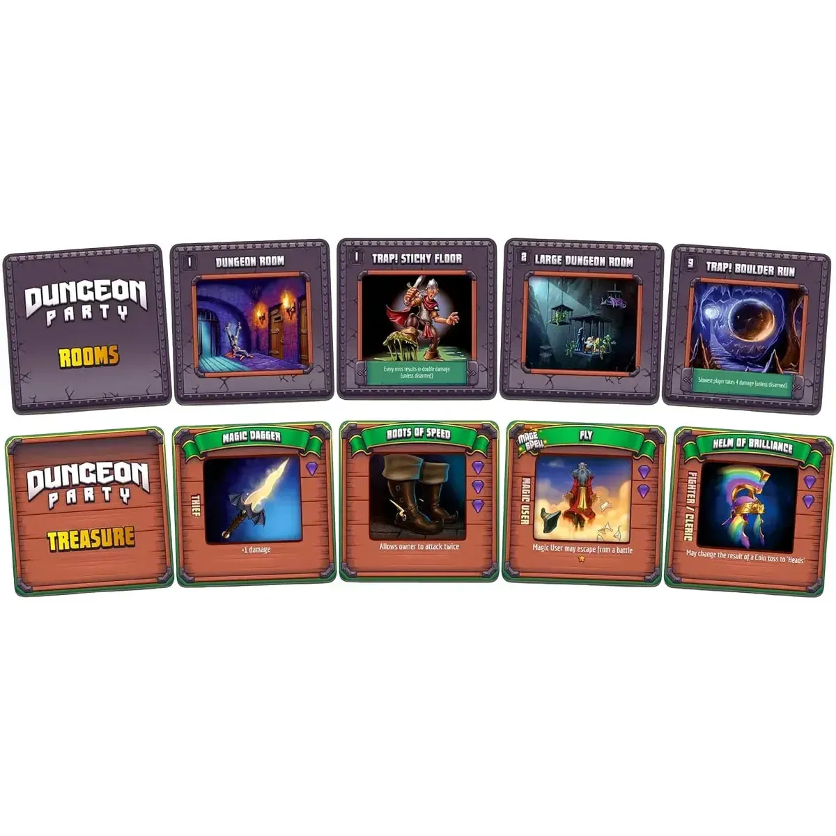 Dungeon Party: Premium Edition - Dexterity Dungeon-Crawl Board Game for Family, Adults, and Children (1-6 Players, Age 10+) - University Games - Image 5