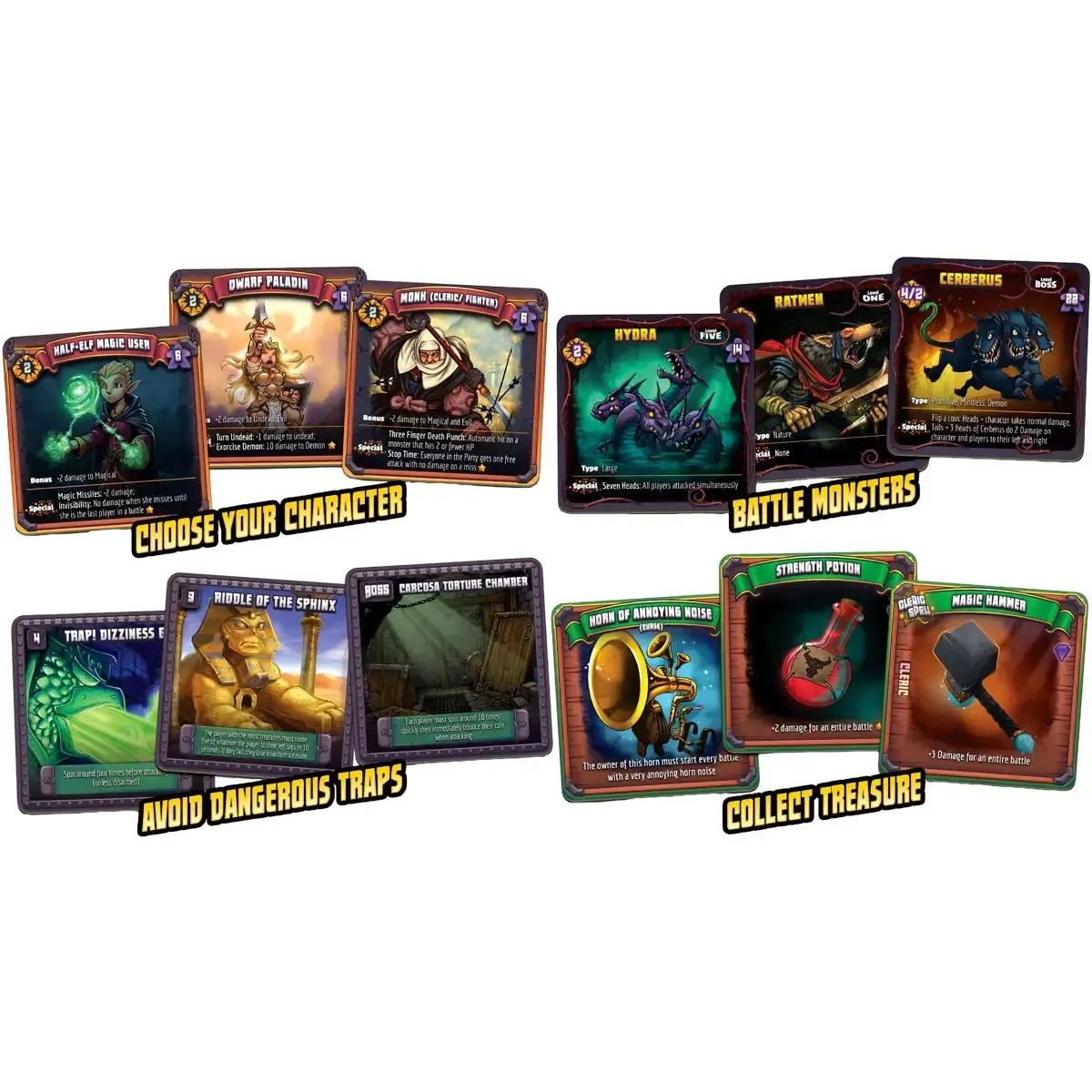Dungeon Party: Premium Edition - Dexterity Dungeon-Crawl Board Game for Family, Adults, and Children (1-6 Players, Age 10+) - University Games - Image 6