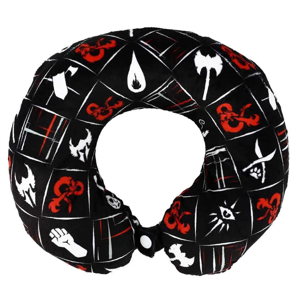 Dungeons & Dragons - "Adventure Awaits" Travel Set - Bioworld - Neck Pillow, Sleep Mask & Face Mask - Image 3
