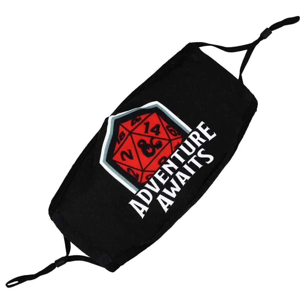 Dungeons & Dragons - "Adventure Awaits" Travel Set - Bioworld - Neck Pillow, Sleep Mask & Face Mask - Image 6