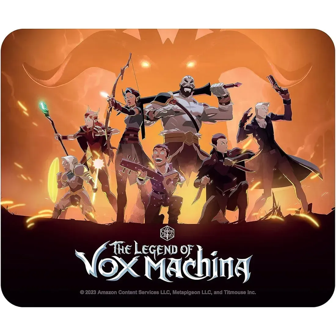 Dungeons & Dragons [Critical Role] - The Legend of Vox Machina Mousepad (9.25"x7.75") - ABYstyle - Image 2