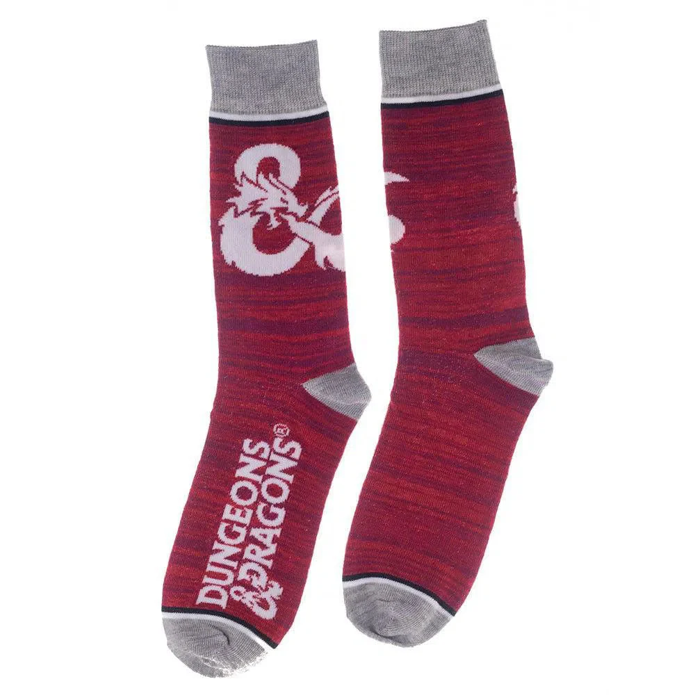 Dungeons & Dragons - D20 Crew Socks Box Set (3 Pairs) - Bioworld - Image 6